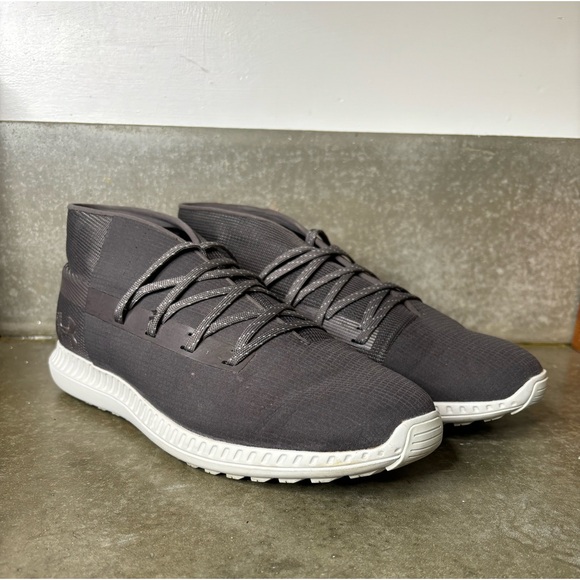 Under Armour Veloce Mid Ripstop Chill-lax Chukka Shoes Men's 10 Grey Sneakers - Picture 3 of 13